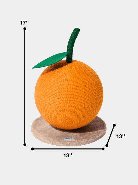 MEOW Box with VETRESKA Tangerine Scratching Ball