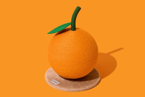 MEOW Box with VETRESKA Tangerine Scratching Ball