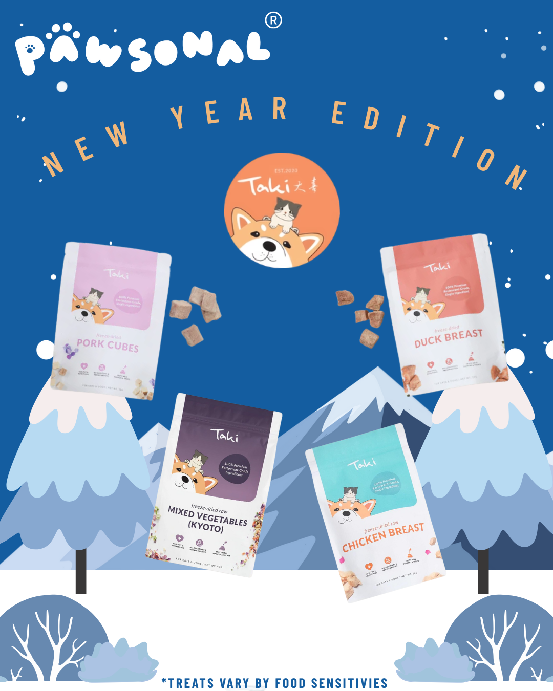PAW Box X Plume Care - New Year Edition (Dog)