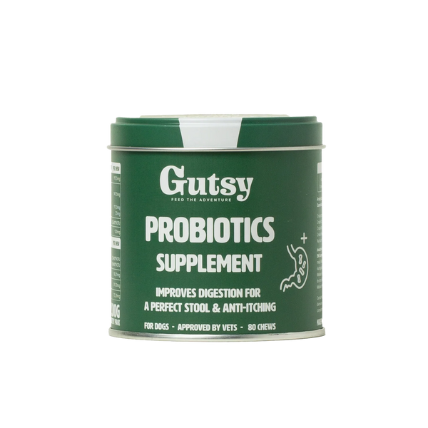 Gutsy Probiotics Supplements 益生菌破壞健康咀嚼軟粒（80 咀嚼） 