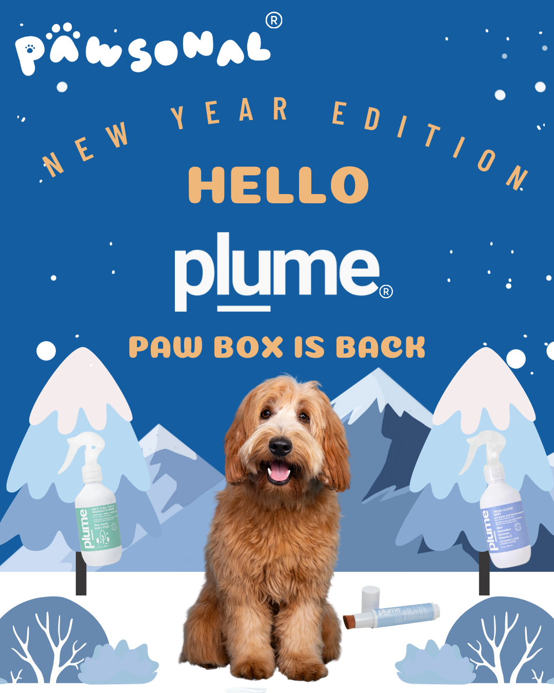 PAW BOX X PLUME Care - 新年聯成限定版