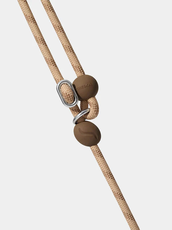 Connect Lite Hands-Free Rope Leash For Pets - Coffee