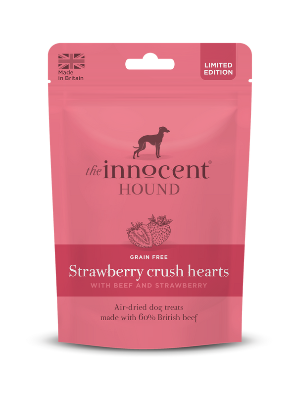 草莓碎心牛肉草莓士多啤酒梨心形風乾小食【中期版】70g